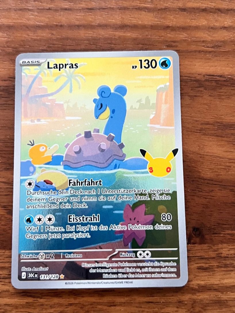 Pokémon Cartes à collectionner: Lapras – Neuf (Voir description) à Zürich par Shanimann