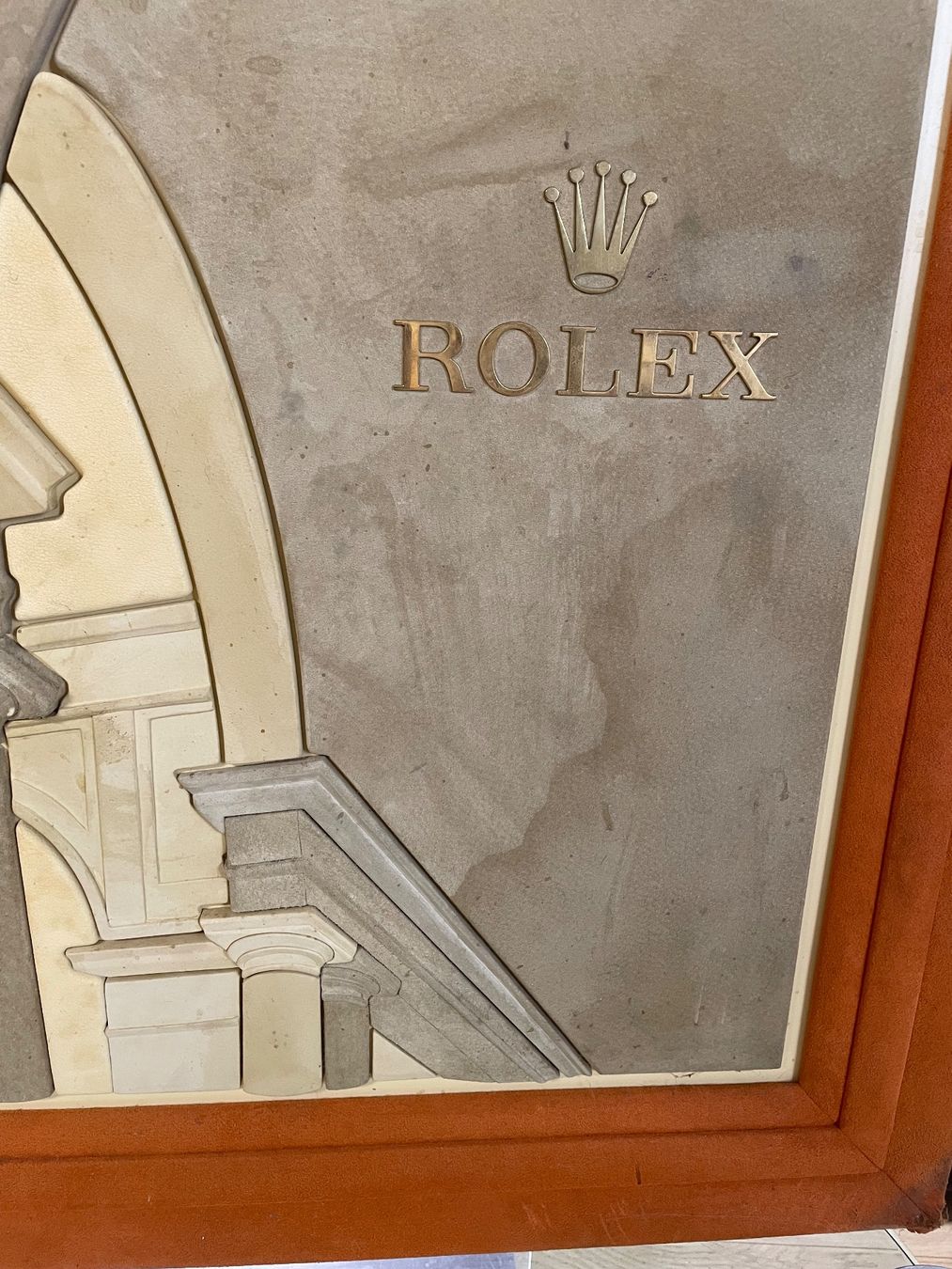 Rolex Scatole porta orologi: Vintage Rolex large publicity display – Usato da Veyrier venduto da bub_b77p 6