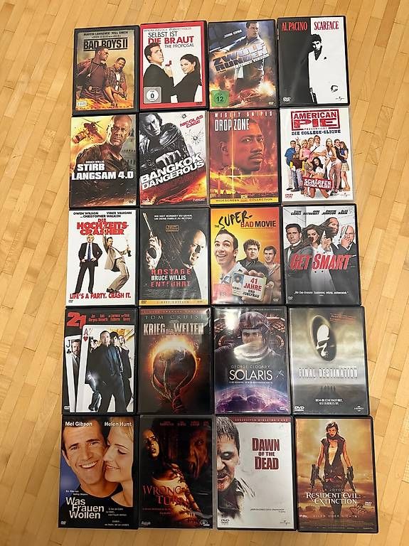 Tutti i DVDs: 60 verschiedene DVD's Alle Genres Teil 2 – Usato da Scherzingen venduto da polini42 1