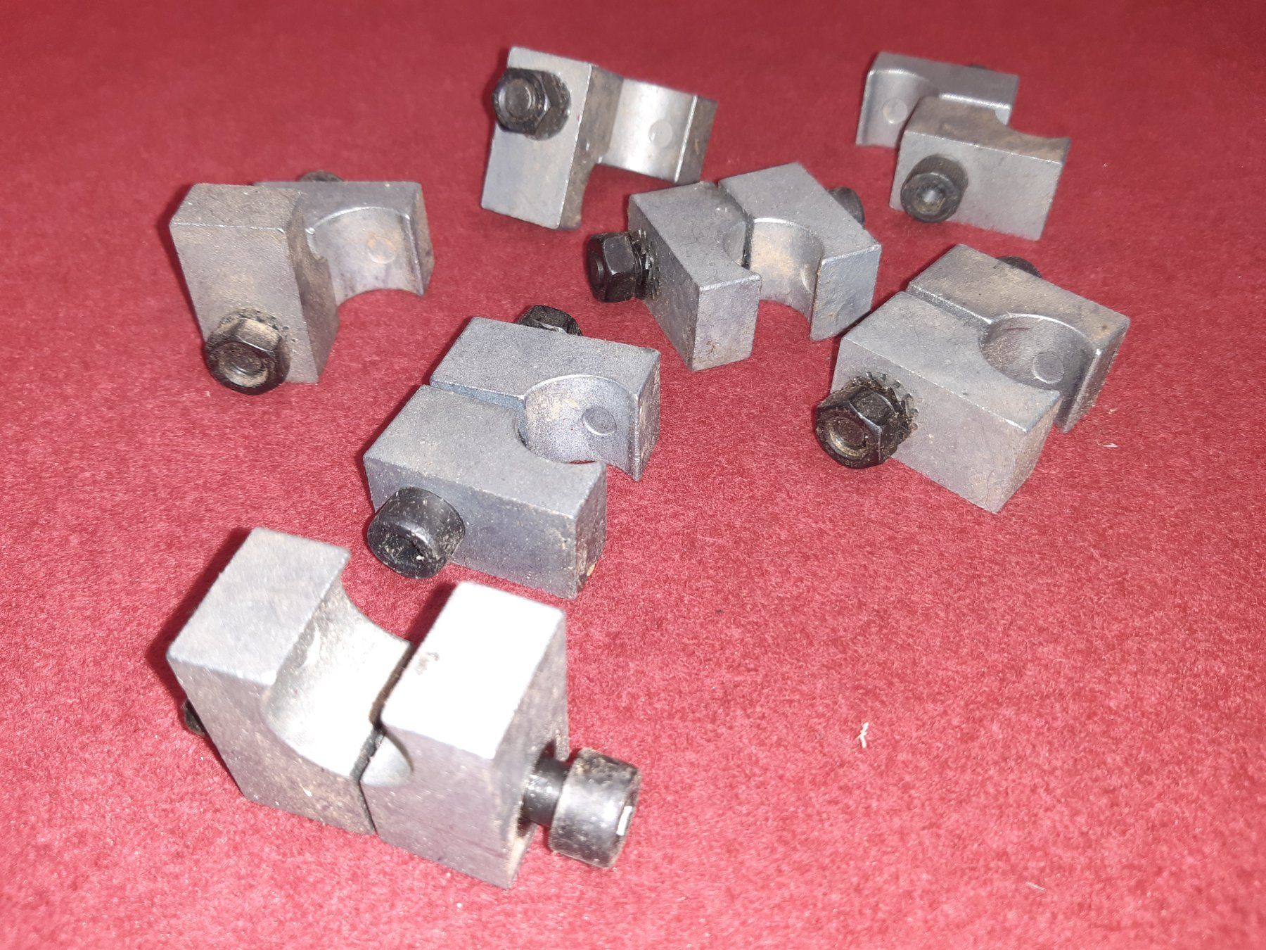 Altro per industria metallurgica: 7 Stück Klemmteile gemäss Bilder!! – Usato da Lohn-Ammannsegg venduto da Molch7 1