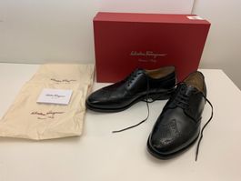 Salvatore Ferragamo ‘Tramezza’ Nilsson Scare Taglia 8 NERO