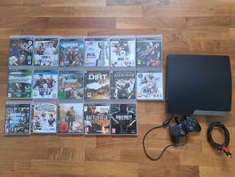Playstation 3 mit 17 Games