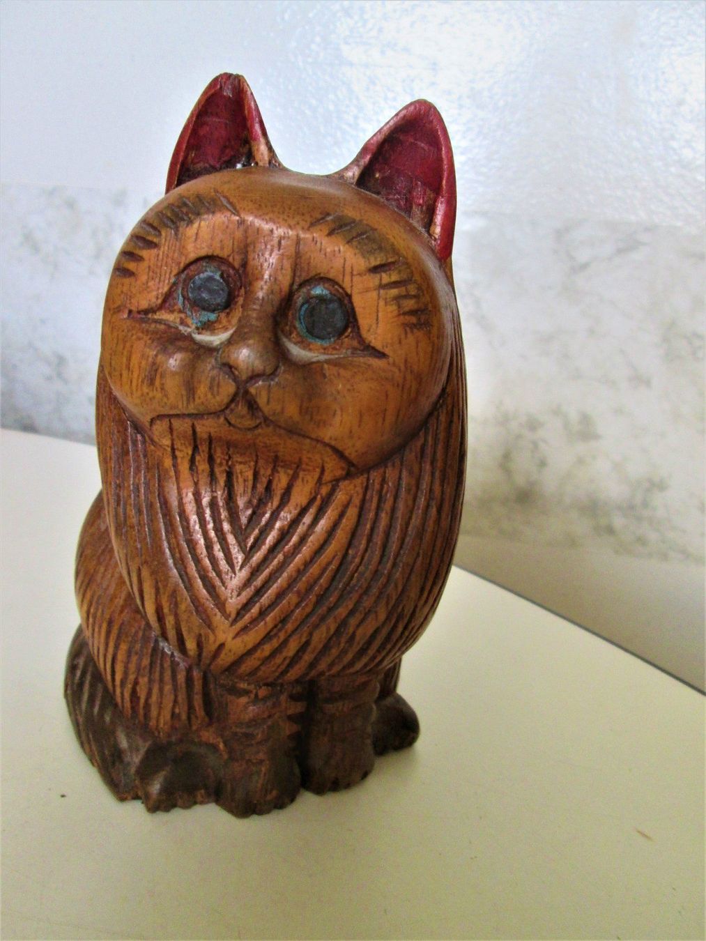 Figuren: Katze aus Holz – Gebraucht aus Sementina von babucia 1
