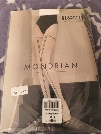 Collant Wolford Mondrian XS nuovi! Eleganti e chic!