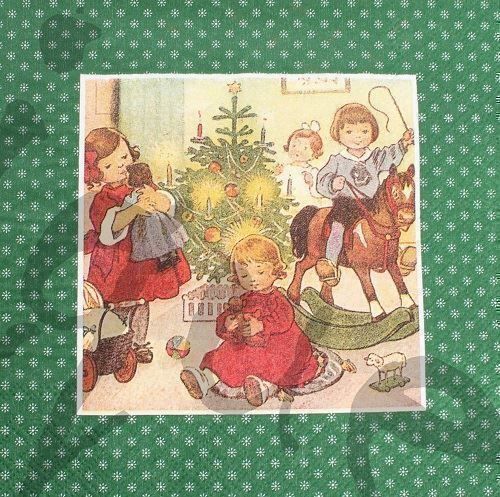 Tovaglioli: Serviette das christkind war da (w517) – Nuovo (secondo la descrizione) da Schlatt TG venduto da kreativ-atelier