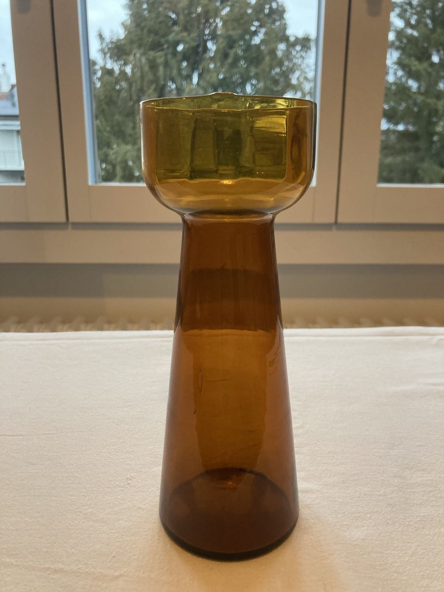 Vasi & Recipienti: Antikes Hyazinthenglas, braun – Usato da Basel venduto da loro9