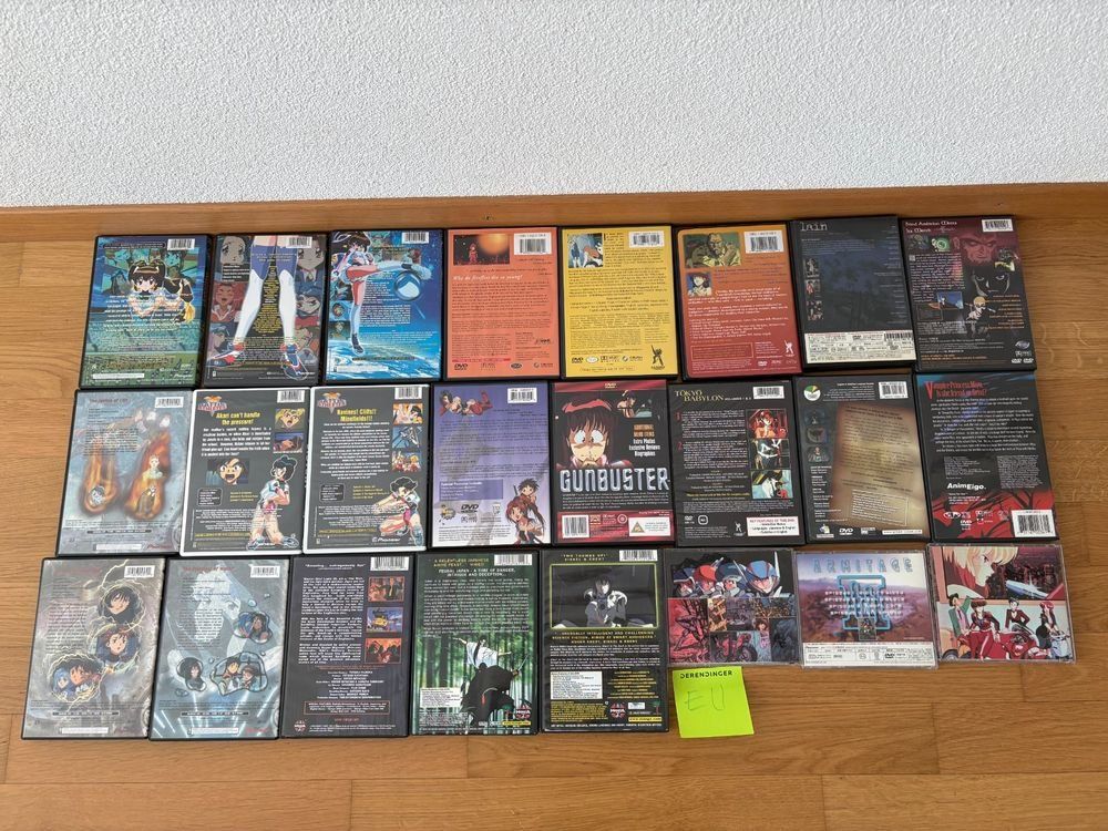 Tutti i DVDs: 24 ANIME DVDs - EU / JAP - Code 1 – Usato da Ottenbach venduto da TimelessEmotions. 2