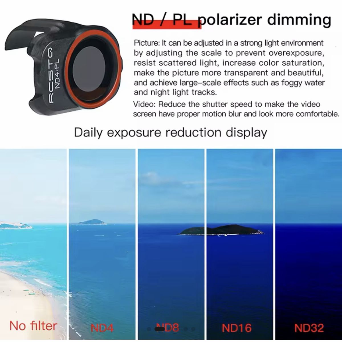DJI Action Cam: ND / PL Filters for DJI Mini / Mini 2 / Mini SE – Usato da Zürich venduto da jankais3r 3