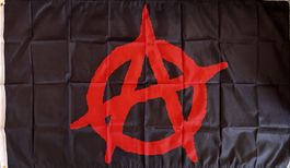 Anarchy Anarchie Fahne drapeau Freiheit Gesetz Polizei Staat
