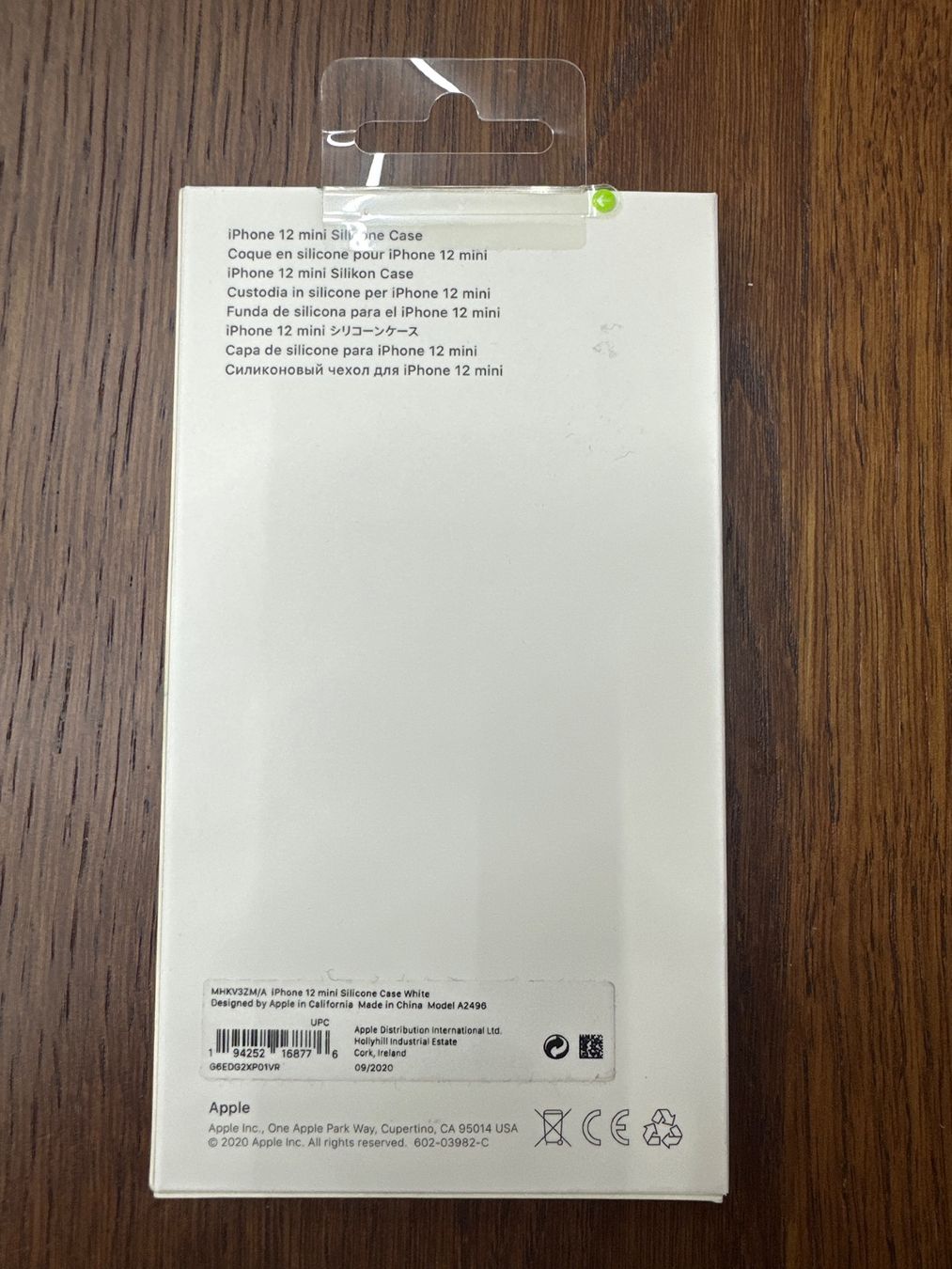 Apple Cover & Protezioni schermo: iPhone 12 Mini silicone / MagSafe Neu & Originalverpack – Nuovo e nell'imballaggio originale da Meilen venduto da cla_6d9b 1
