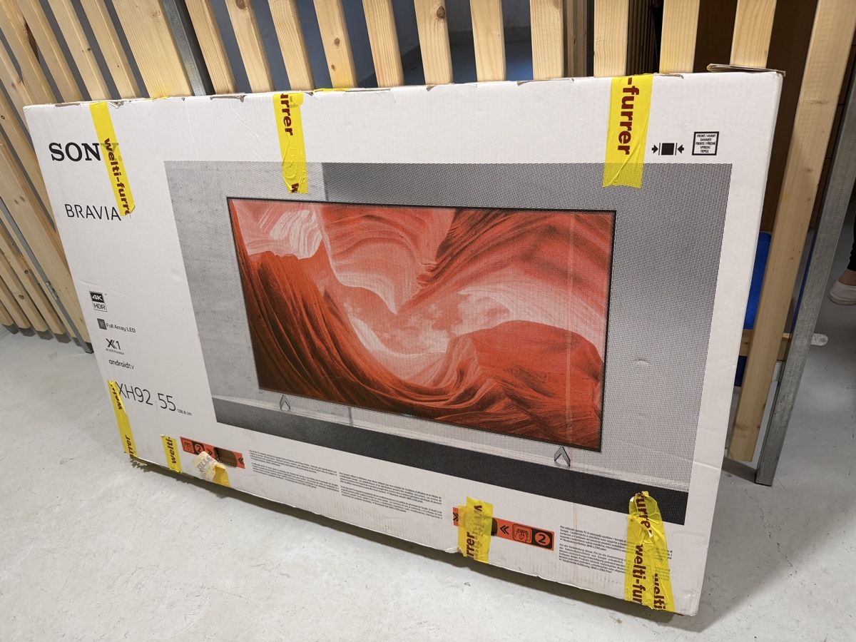 Appareils TV: Sony Bravia XH92 55” 4K HDR Full Array LED Android TV – Neuf (Voir description) à Porrentruy par Aussie25