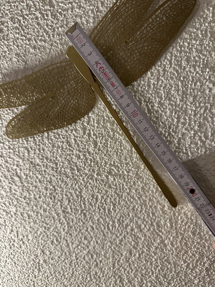La Redoute Tutte le decorazioni: 2er-Set goldene Deko-Libellen, WANDDEKO – Nuovo e nell'imballaggio originale da Winterthur venduto da Cecillib 3