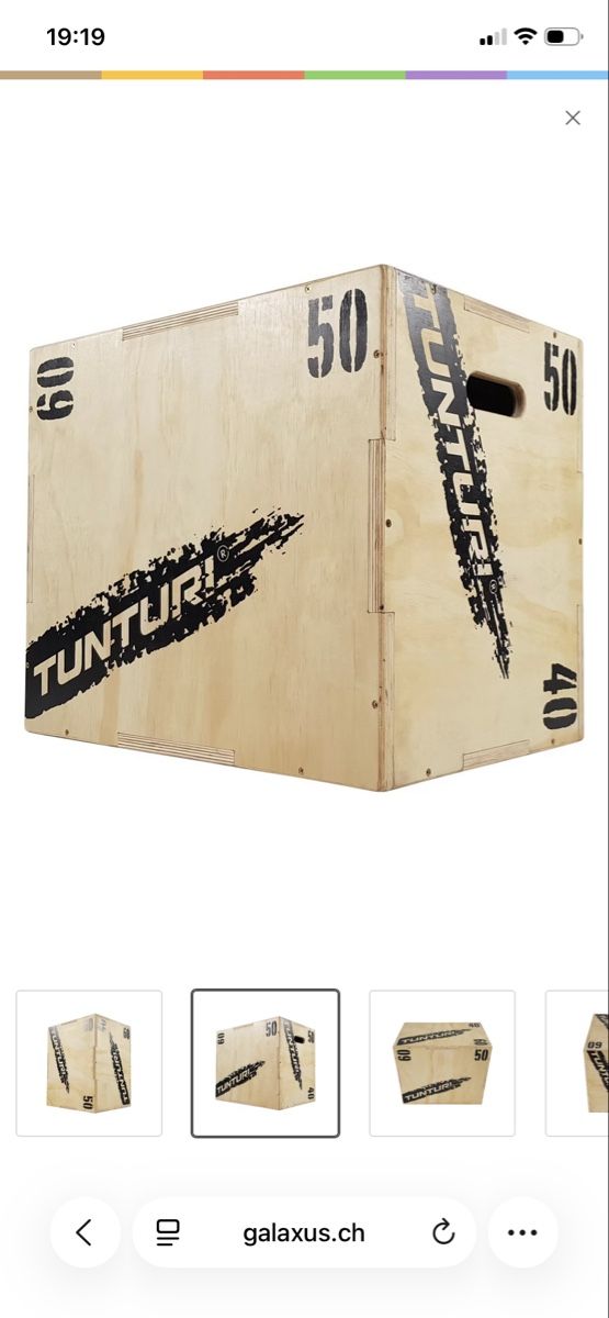 Hometrainer: Tunturi Plyobox Holz – Nuovo (secondo la descrizione) da Männedorf venduto da Pauc02 4