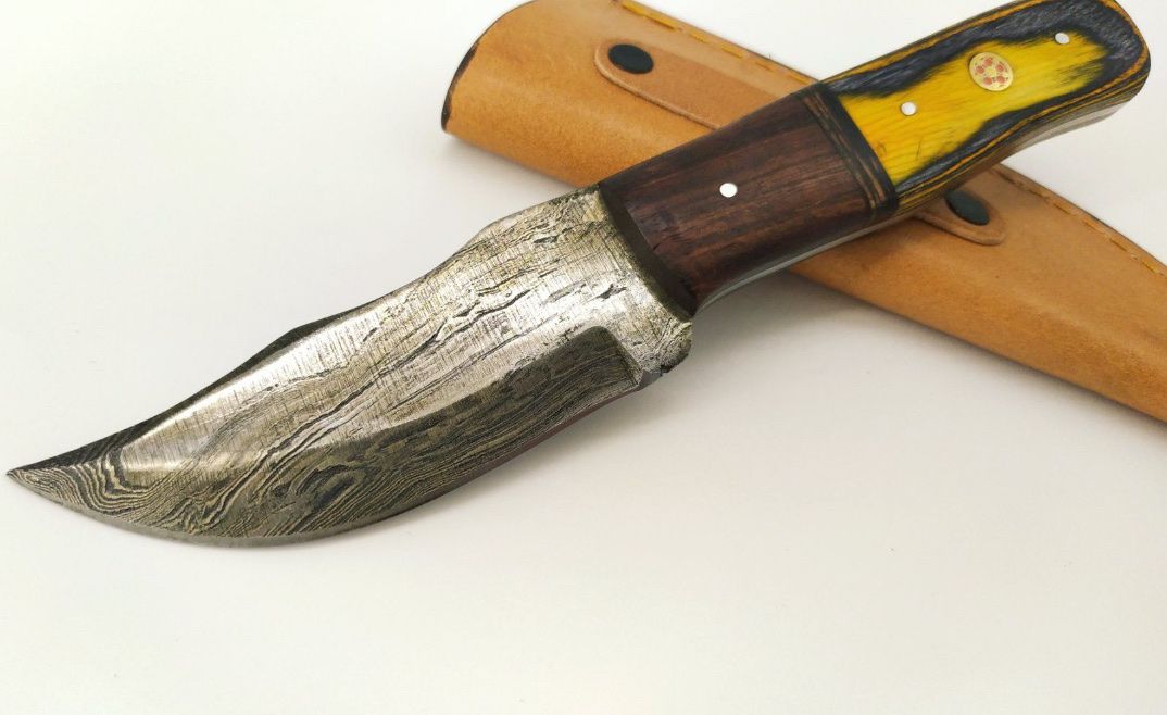 Accessori: Jagdmesser Faltenstahl Damascus – Nuovo e nell'imballaggio originale da Untersiggenthal venduto da Jaymoni 1