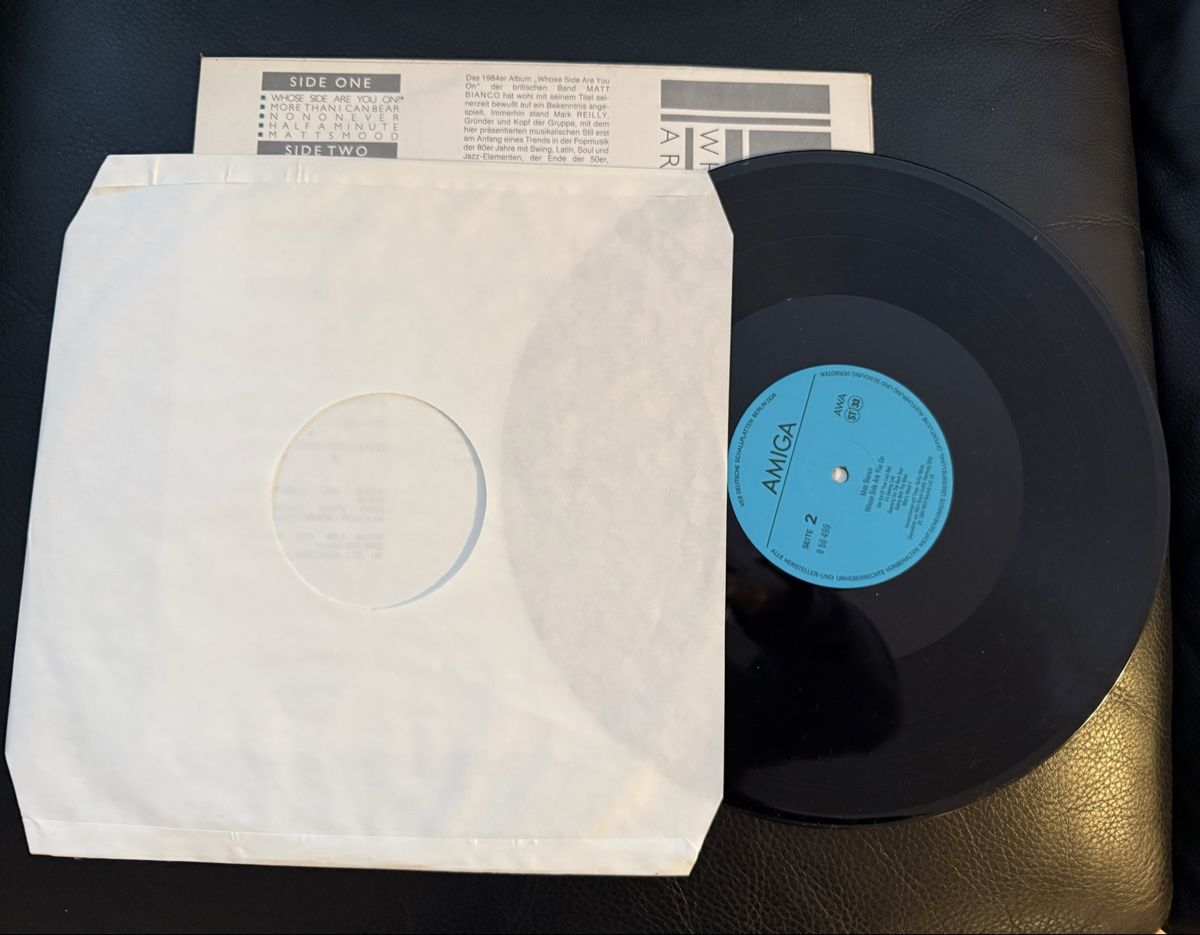 Dischi in vinile: Matt Bianco - Whose Side Are You On - Schallplatte – Usato da Goldach venduto da Messerguru 2