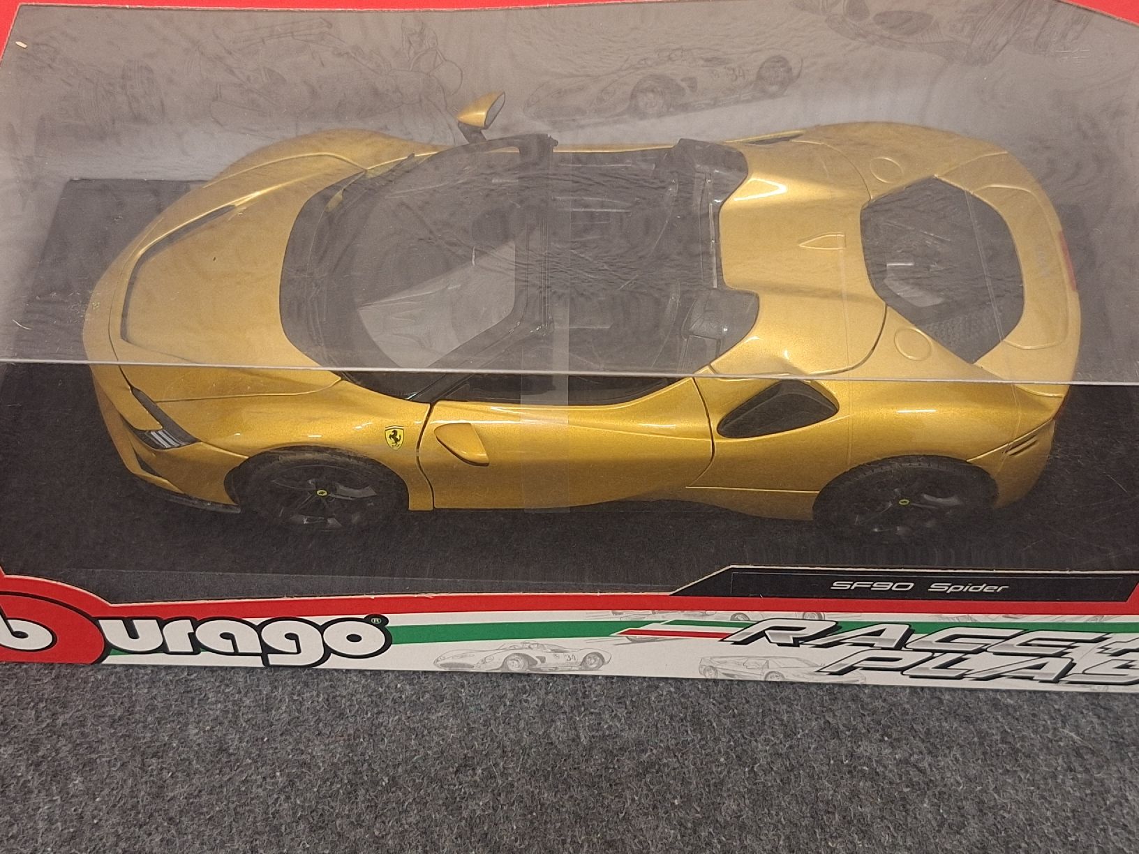 Bburago Voitures modèles: Bburago Ferrari SF90 Spider 1/18   – Neuf (Voir description) à Grüt (Gossau ZH) par wisdomio7 2