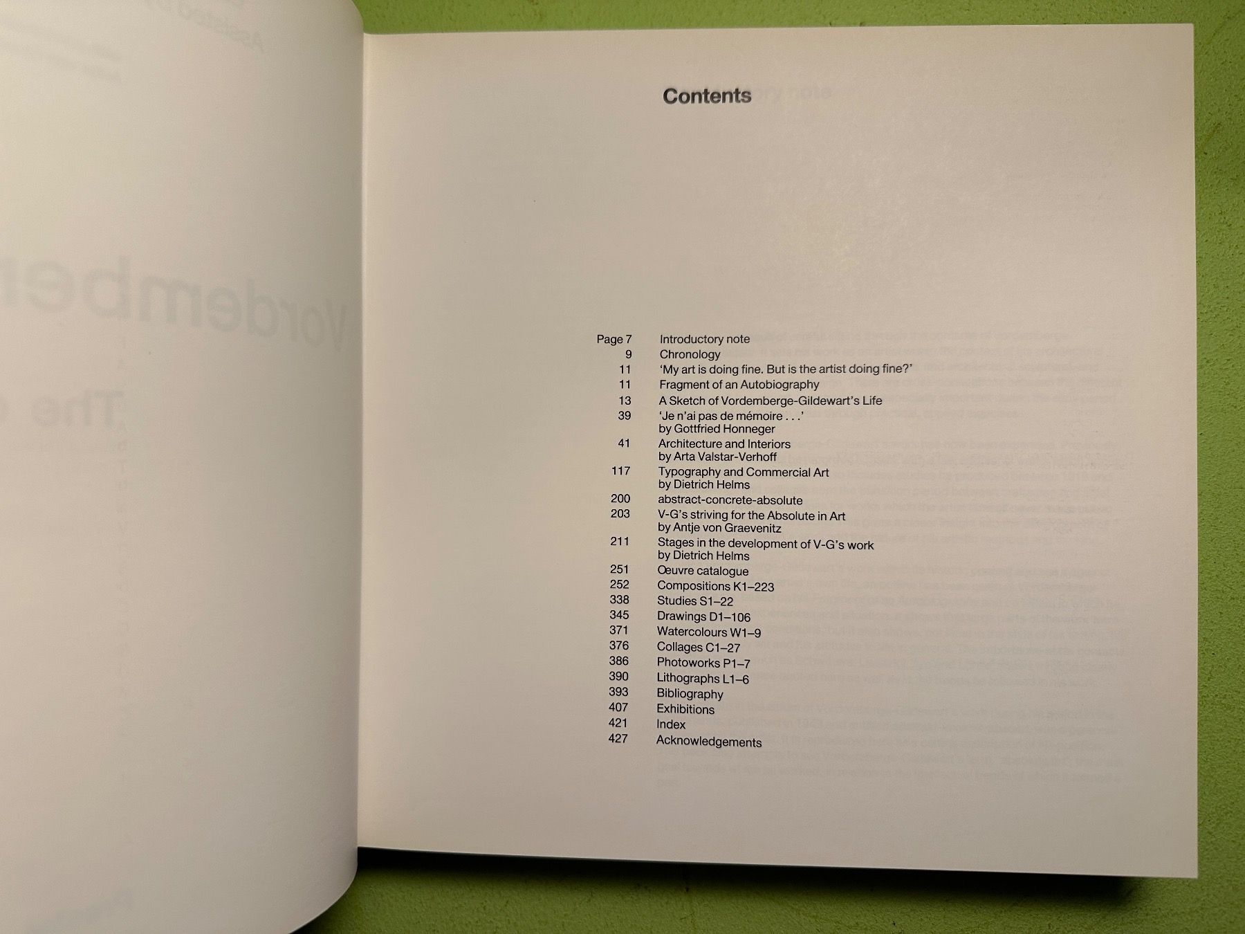 Libri: Vordemberge-Gildenwart: The complete works – Usato da Zürich venduto da allp 3