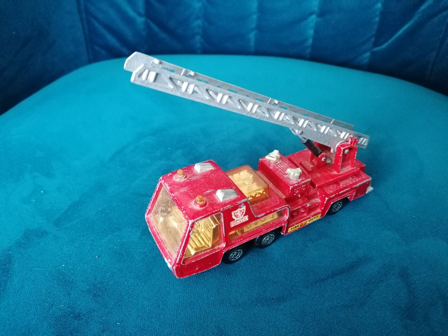 Matchbox Modellautos: Matchbox Super Kings K-9 Fire Tender – Gebraucht aus Basel von vintagecollector 3