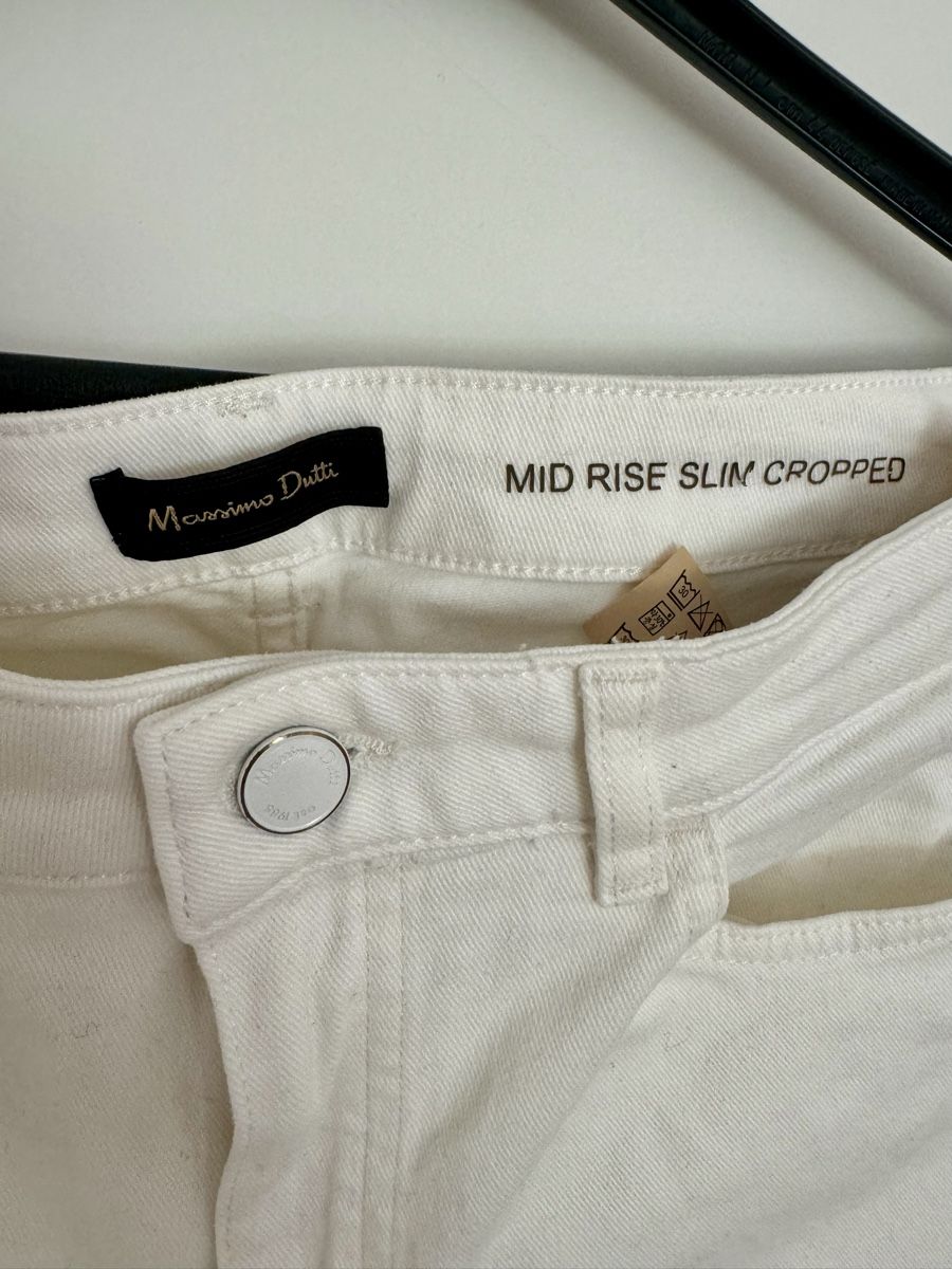 Massimo Dutti Jeans: MASSIMO DUTTI white trousers – Usato da Zürich venduto da pulapula 2