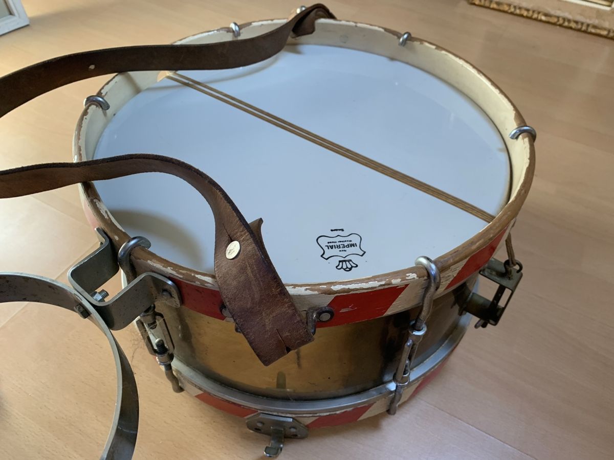 Schweizer Armee Musikinstrumente: Ordonanz Trommel – Gebraucht aus Wolfhalden von SecondAntique