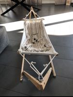 Hängematte / Schaukel für Babys mit Holzgestell
