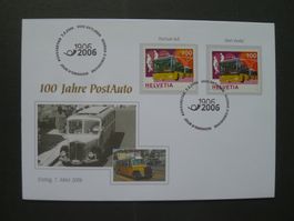 2006 Nr. 1193 hell und Abart dunkel auf FDC