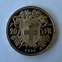 20 Fr Vreneli 1926 Top Zustand