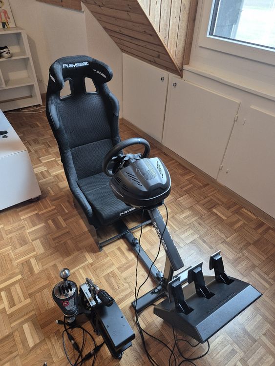Simulateur trhustmaster complet + siège playseat (D'occasion) à Mathod ...