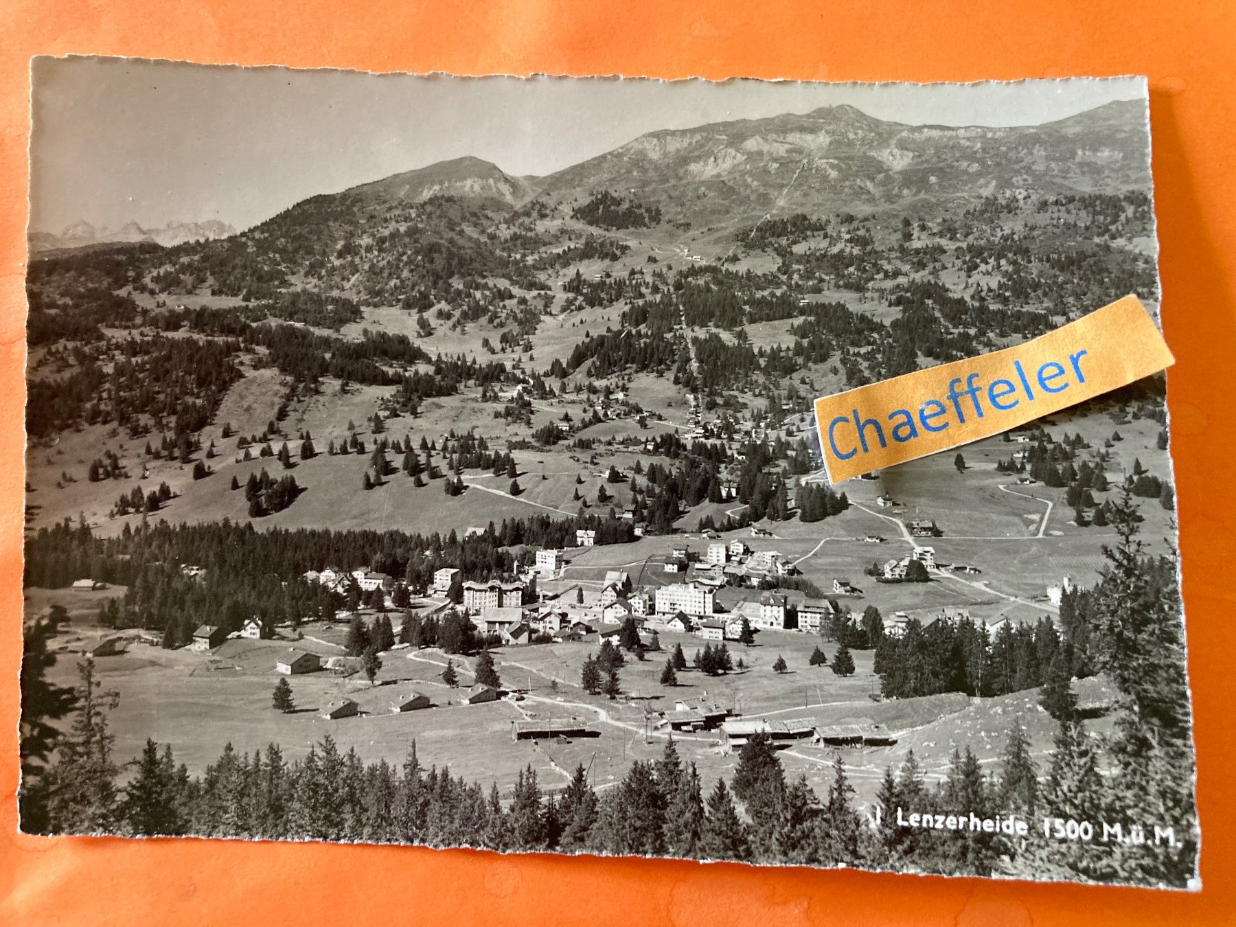 Cartes postales: 1956 Lenzerheide 1500 M. ü. M. – D'occasion à Zürich par Chaeffeler