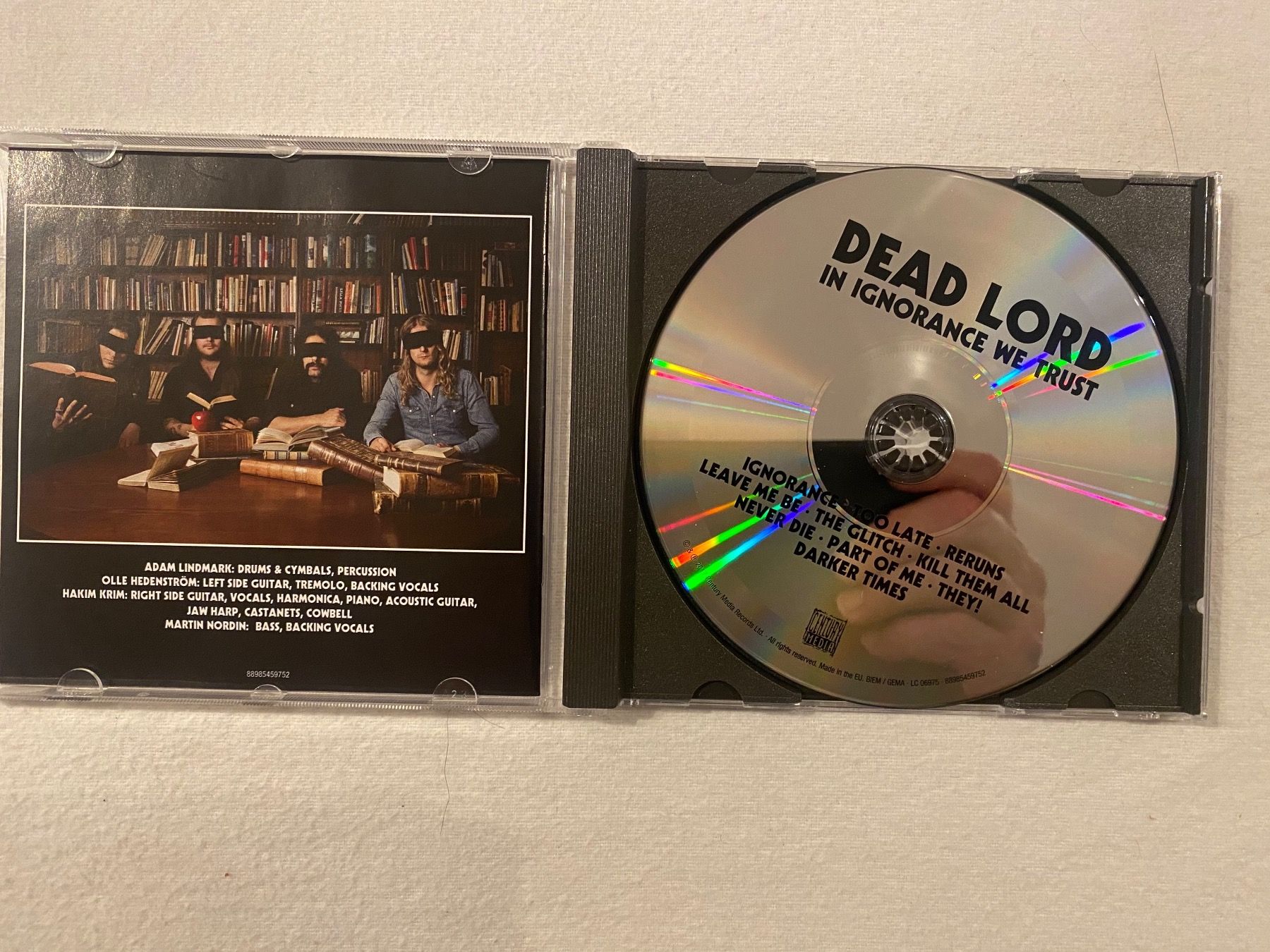 CD: Dead Lord - In Ignorance we trust – Nuovo (secondo la descrizione) da Duggingen venduto da Kisha010 1