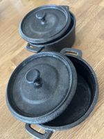 Gusseisen Topf mit Deckel 18 cm gebraucht