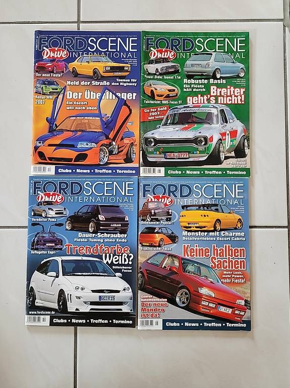 Riviste & Magazine: Autozeitschrift Fordscene Hefte 2007-2010 – Usato da Villars-sur-Ollon venduto da Mar_jyq8 3