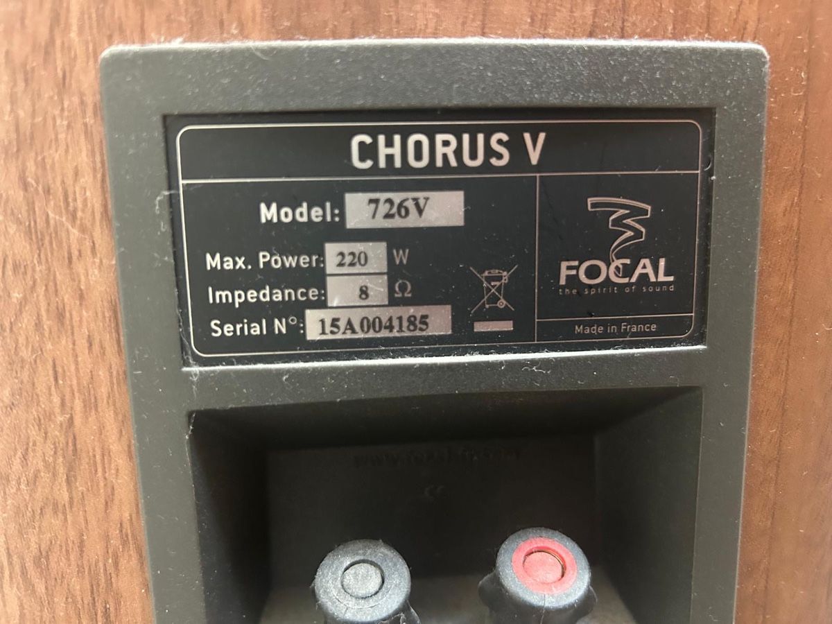 Focal Lautsprecher: Enceinte Focal Chorus 726 – Gebraucht aus Chapelle (Glâne) von cel_72mh 3