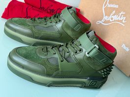 CHRISTIAN LOUBOUTIN Astroloubi Leder Mid Top Sneakers 43 NEU