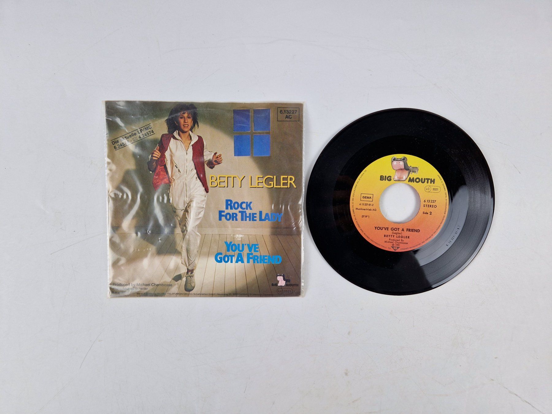 Dischi in vinile: Betty Legler (1 Single) – Usato da Muhen venduto da Restwert_Muhen 1