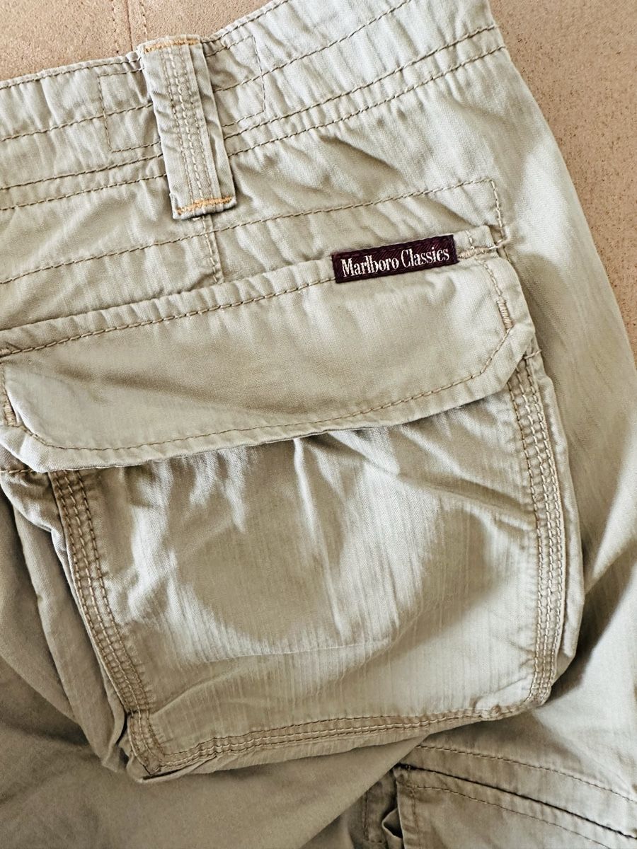 Marlboro Pantaloni: Marlboro Classics Pantaloni Cargo Beige W33/L34 – Nuovo (secondo la descrizione) da Cureglia venduto da myr_9v25 8