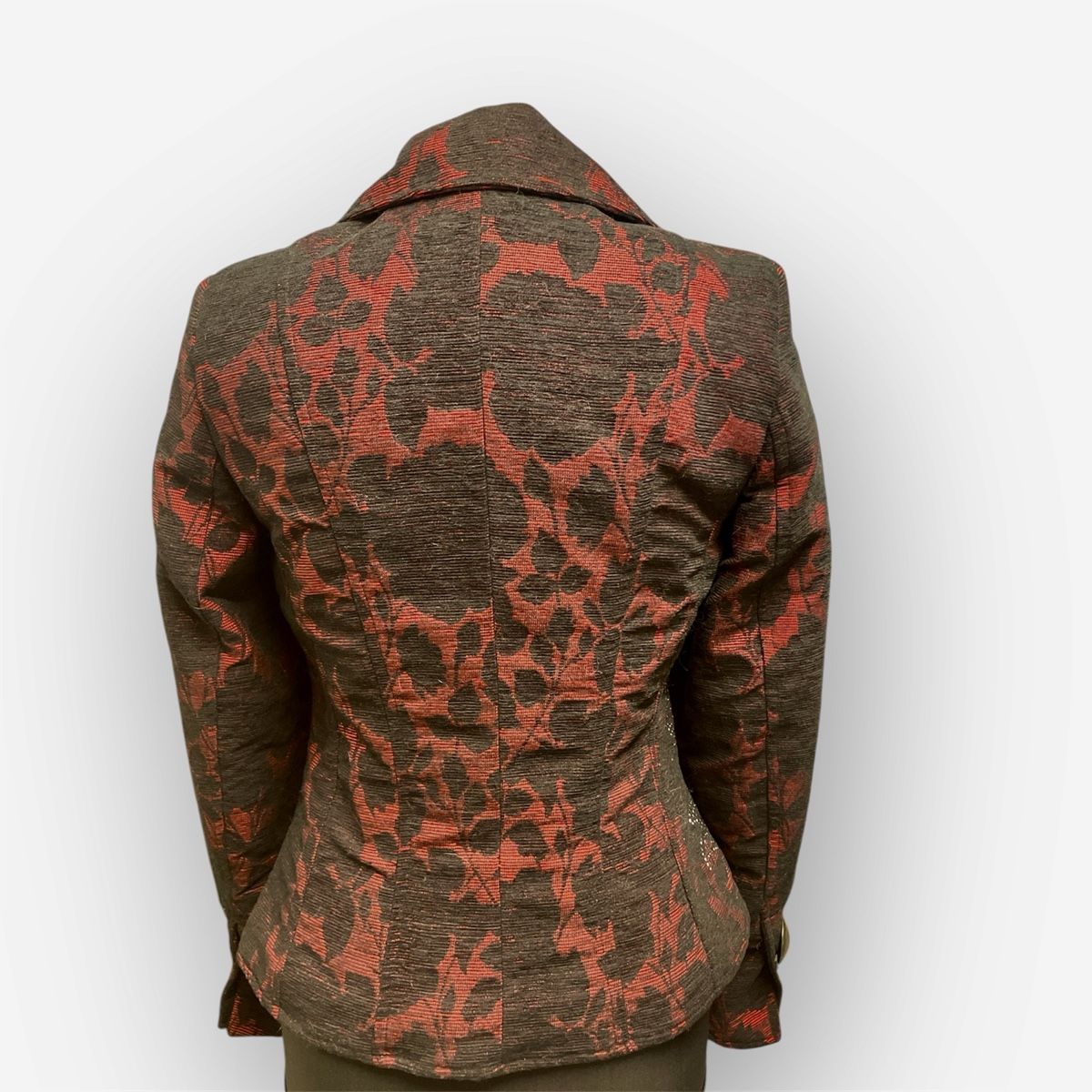 Airfield Giacche: AIR FIELD Kurz Blazer mit Blumenmuster – Usato da Urdorf venduto da Anassor 1
