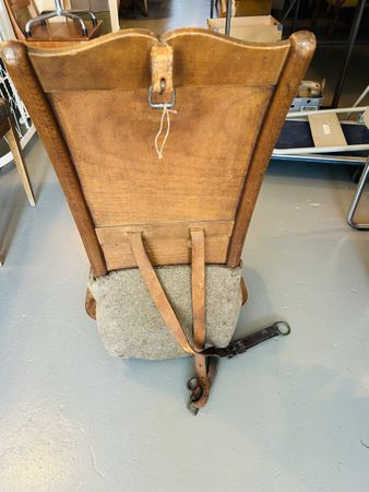 Antique Käser Träger / Chäs-Räf Holz
