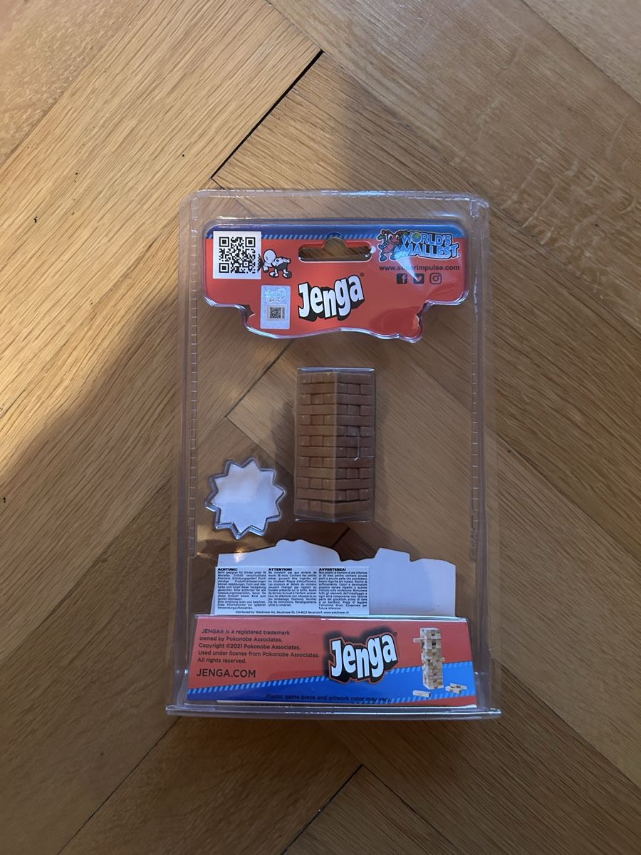 Giochi: Spiel Jenga mini – Nuovo e nell'imballaggio originale da Basel venduto da stb_27 1