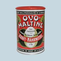 Ovomaltine 100 Jahre Jubiläumsdose – Retro Blechdose OVO