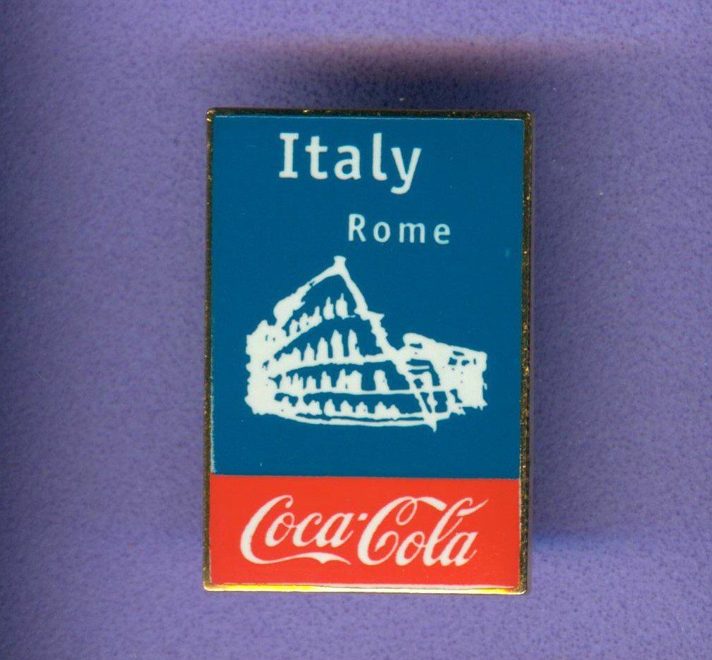 Coca-Cola Plaketten & Abzeichen: Coca Cola   Italy – Gebraucht aus Winterthur von Sammleroase