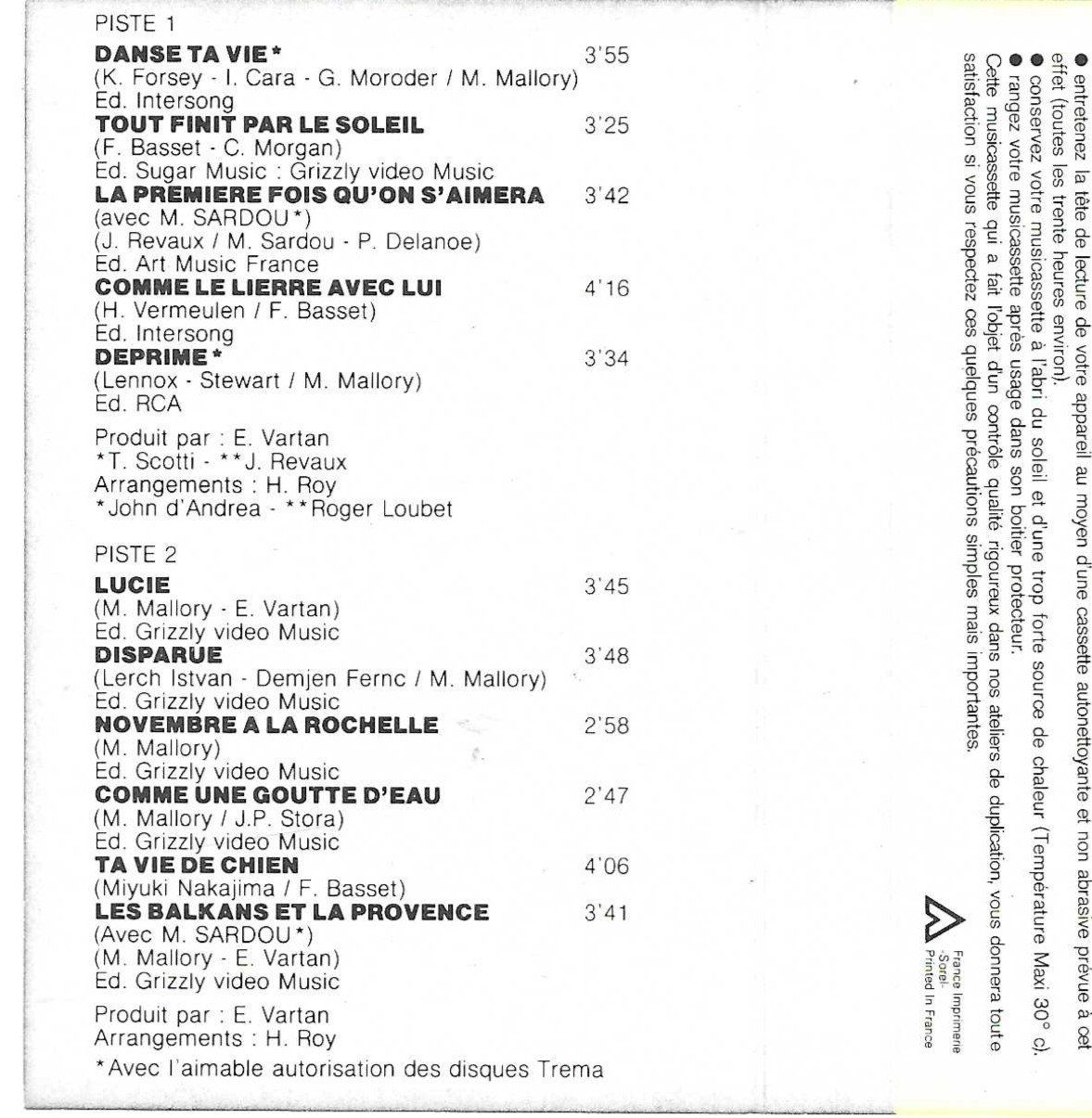 Musicassette: SYLVIE VARTAN  ( CASSETTE AUDIO ) – Usato da Bex venduto da Giorgiob 1