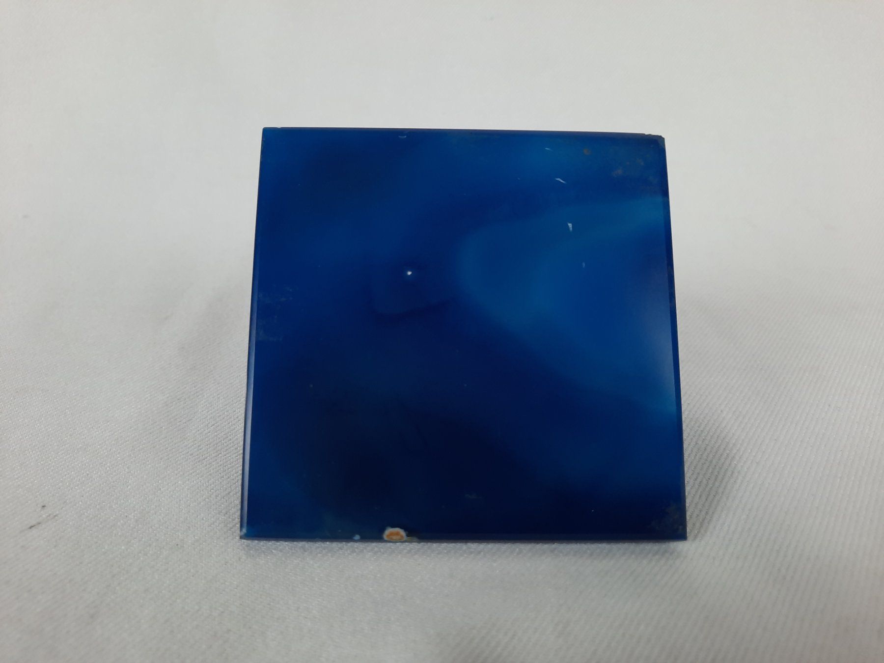 Pietre preziose: ACHAT-PYRAMIDE in Blau, ca. 80 mm – Usato da Beinwil am See venduto da Restwert_Beinwil 1