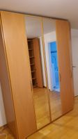Kleiderschrank Buche mit Spiegel 5 Türen gebraucht
