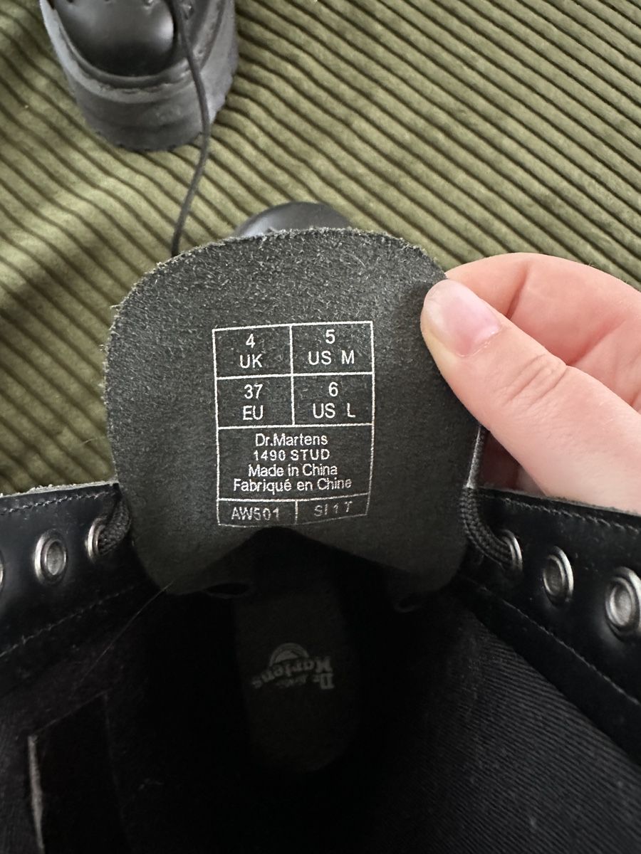 Dr. Martens Scarpe da donna: dr. martens 1490 stud (37) – Usato da Freidorf TG venduto da driftingforthrifting 4