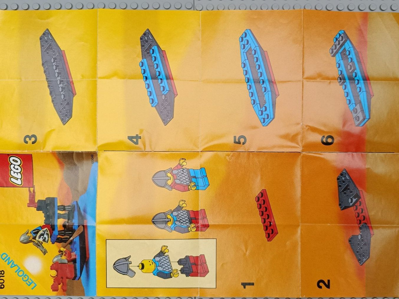 Lego Kit di costruzioni: LEGO Castle Anleitung / Instructions - 6018 – Usato da Muhen venduto da Legoholic 1
