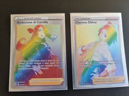 Pokémon Sammelkarten Cherens Obhut & Ambizione di Camilla