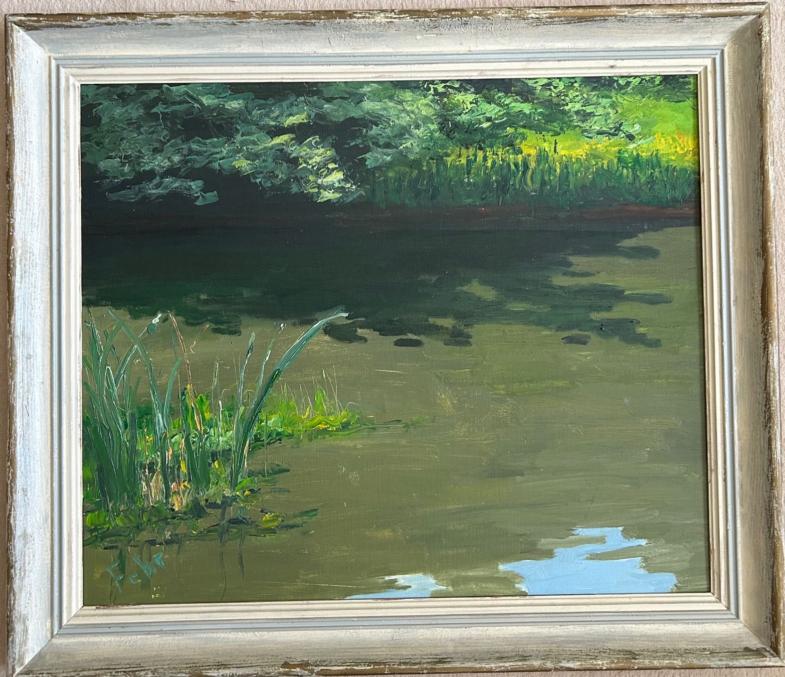Tableaux: Jean Jaques Fehr, Seelandschaft – D'occasion à Turgi par dewi2003