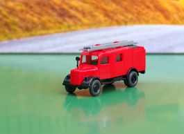 Wiking 18861 H0 Modellauto Opel Blitz 39 Feuerwehr 1/87