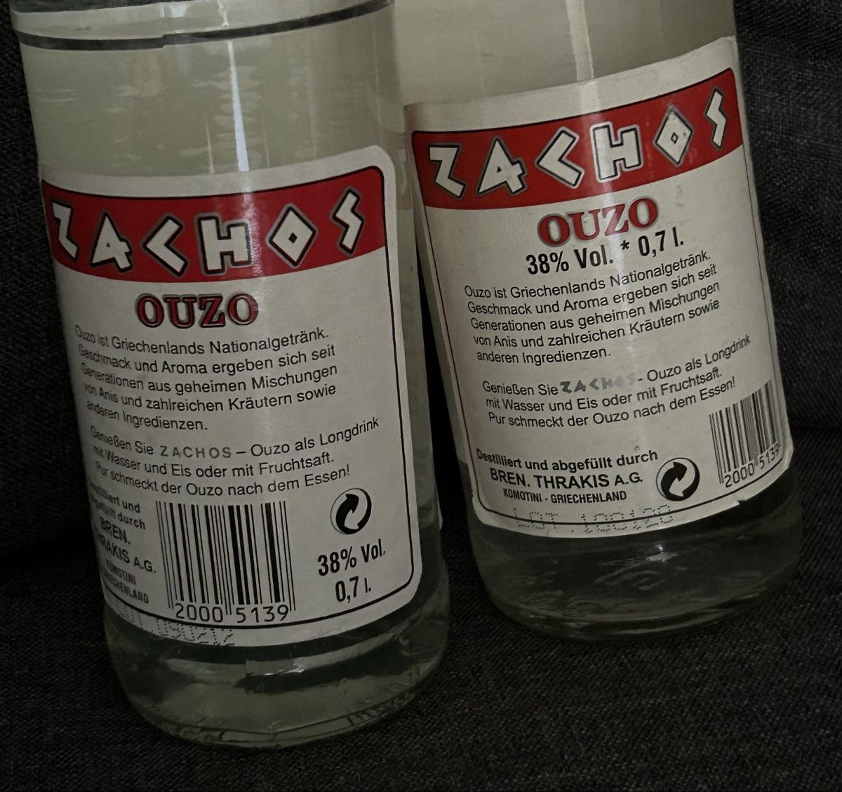 Bevande alcoliche: 2x OUZO a 0,7L – Nuovo e nell'imballaggio originale da Winterthur venduto da stella67 1